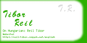 tibor reil business card